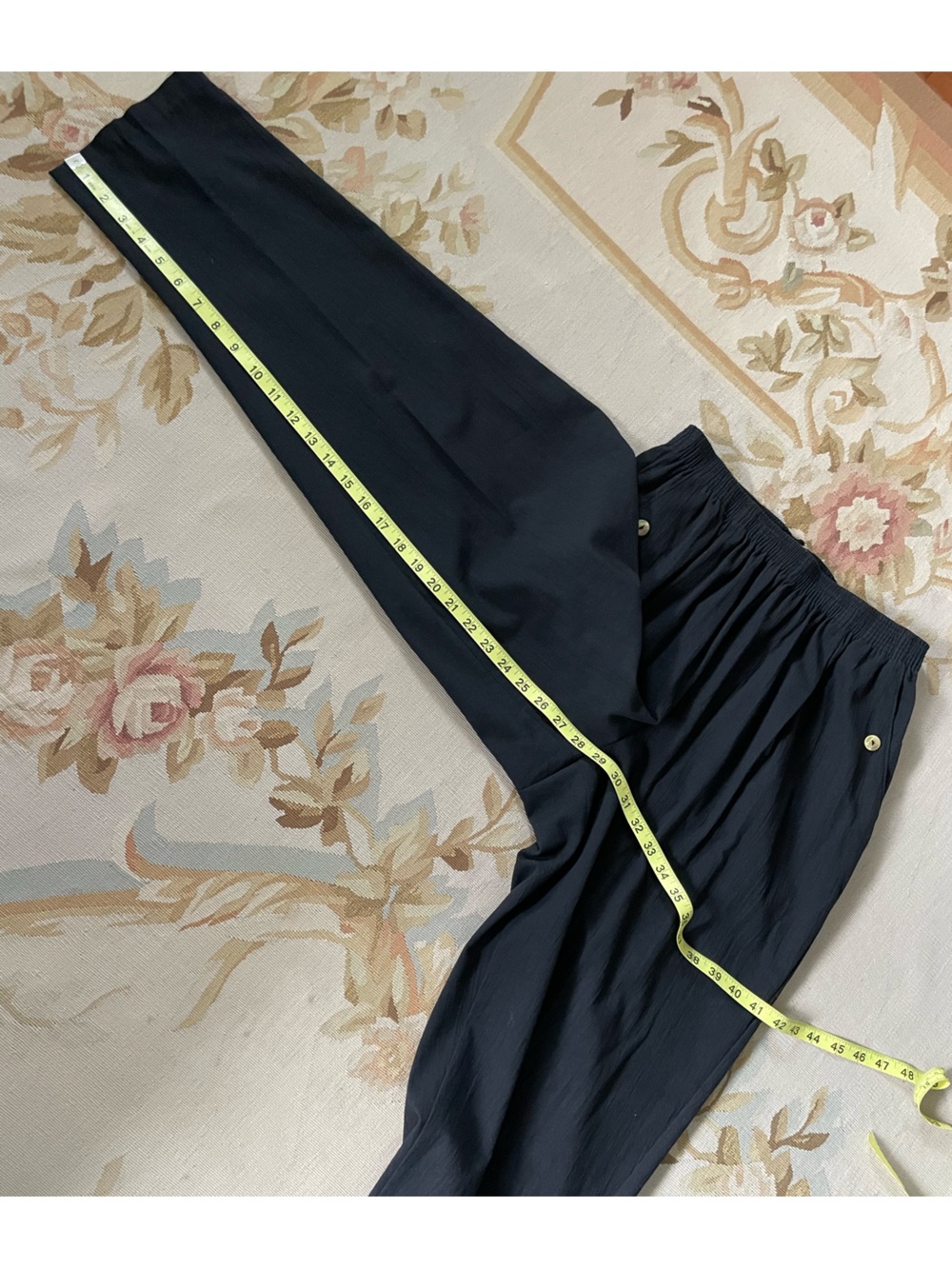 Cabin Creek black Elastic-Waist Relaxed Chinos - Picture 4 of 8